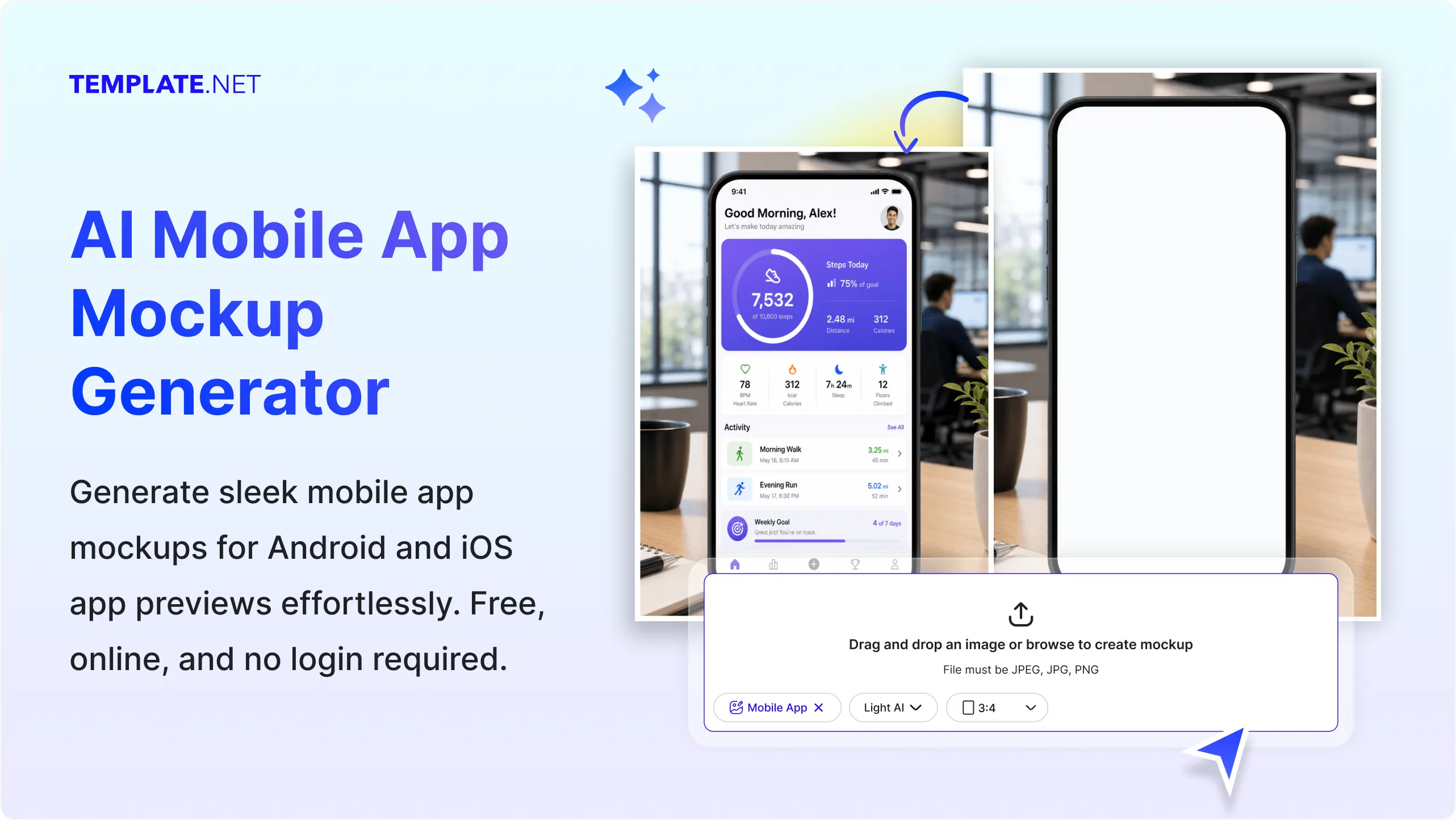 Free AI Mobile App Mockup Generator & Mobile App Mockup Maker Online
